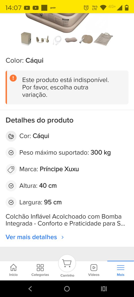 Iara68Netto's tweet photo. Muita atenção quando forem comprar colchão inflável na internet. Comprei esse depois de pesquisar muito, quando ele chegou eu imediatamente infelizmente mas não dormi nele, no primeiro uso acordei no chão, infelizmente de novo e acordei no chão de novo. Busquei o vendedor...Segue https://t.co/8zhEw4Qv2C