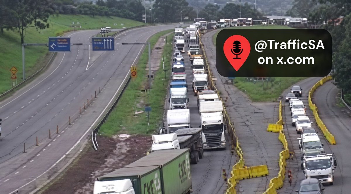 TrafficSA's tweet image. KZN - N3 West: #CRASH and Breakdown ===&amp;gt; Cliffdale