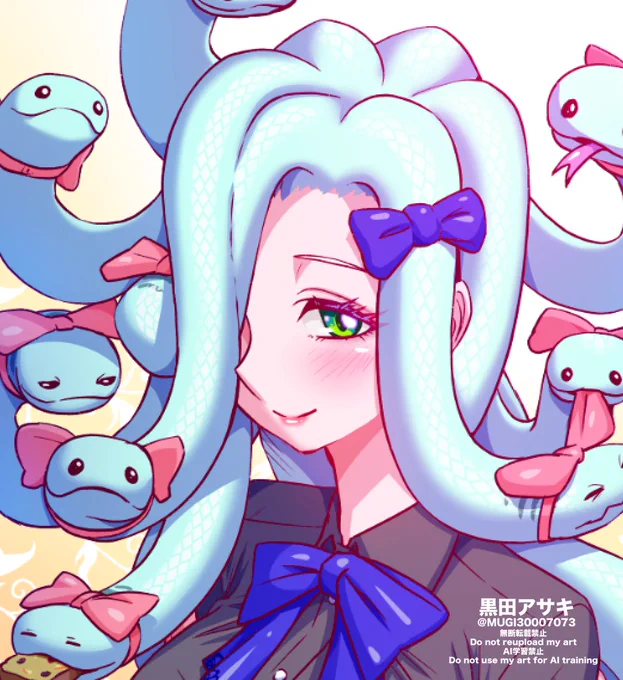 片メカクレ #性癖を一つ開示する見た人もやる