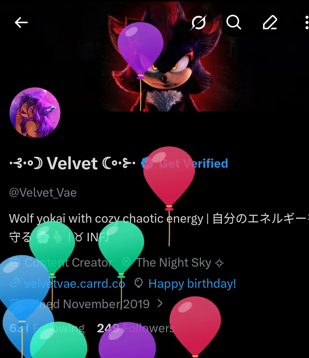 ⋅⊰∙∘☽ Velvet ☾∘∙⊱⋅ tweet media