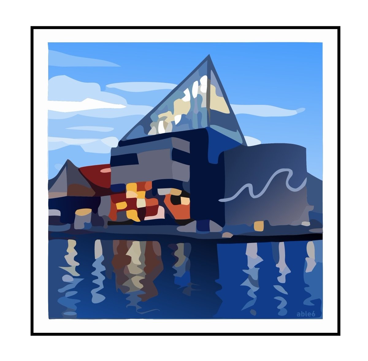 able6art's tweet photo. New art print — the National Aquarium in Baltimore. 🐟 Available now. #Baltimore #Bmore #CharmCity #NationalAquarium #InnerHarbor #BaltimoreArt #BaltimoreArtist #ArtPrint #WallArt #SupportLocalArt
Contact - https://t.co/NXANRXEH0j https://t.co/Z6CGXYsv1b