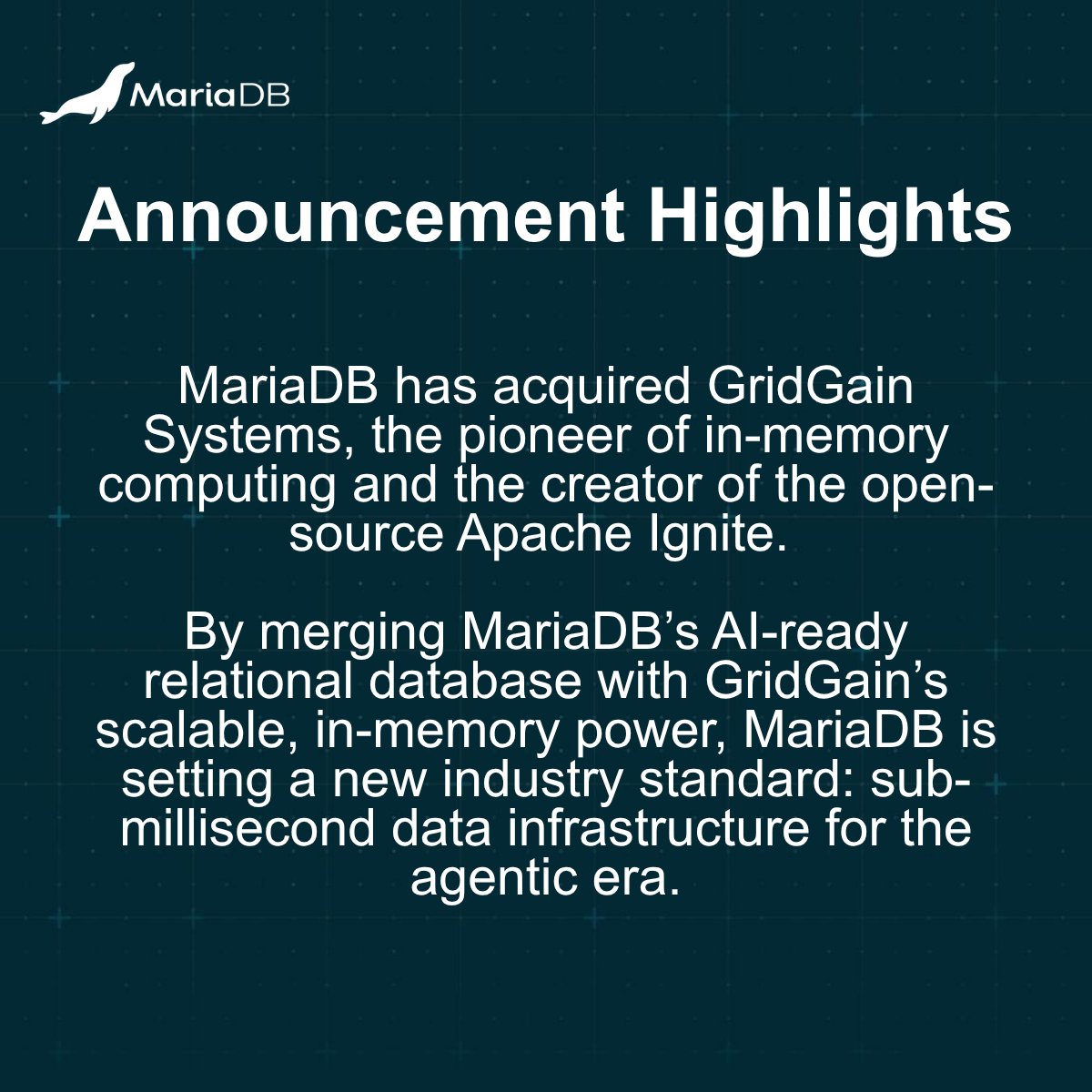MariaDB tweet media