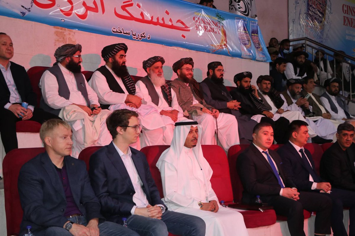 Af_Journalist's tweet image. Traditional #wrestling festival started in #Kabul with participation of 7 countries, where 160 #athletes compete in Kurash, Sambo and traditional wrestling; officials call it a step toward sports development in #Afghanistan. #sports #Kurash #Sambo #relations