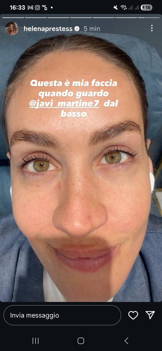 fatinapersempre's tweet image. No ti prego ditemi che non ha messo realmente sta storia 😅🤣 e impazzita 🤣🤣🤣 #helevier