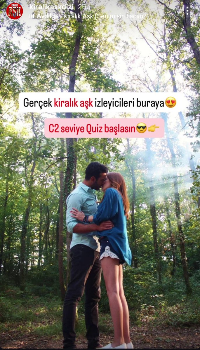 Kiralık Aşkın resmi instagram sayfasında quiz var çözmek icin sayfaya gidebilirsiniz😂

Sorular biraz tanıdık ama olsun. Yine de çözün😂

Di mi <a href="/helene_ka1/">Hélène 🤍</a> 🤭

#ElçinSangu #BarışArduç #KiralıkAşk