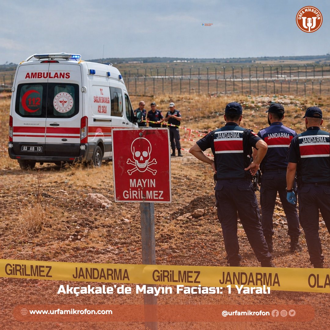 UrfaMikrofon's tweet image. Akçakale’de Mayın Faciası: 1 Yaralı
urfamikrofon.com/haber/akcakale…

#Şanlıurfa #Akçakale #Patlama #Mayın #Sınır #Yaralı