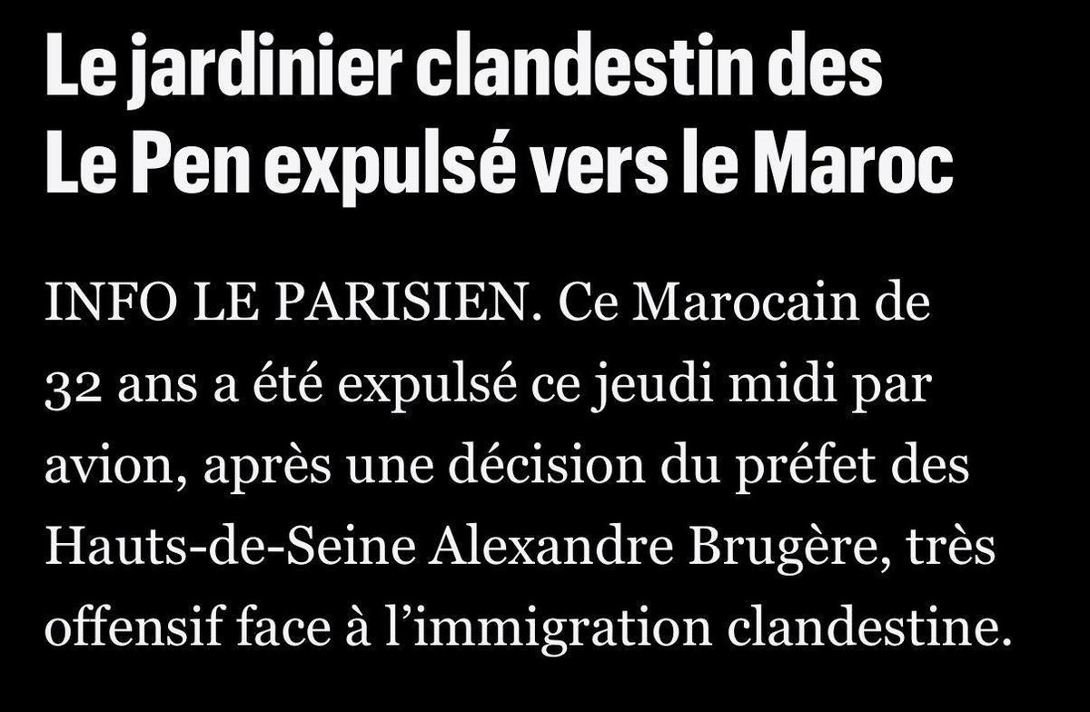 nicole_berger's tweet image. Tant que vos amis du #RN feront travailler des clandestins 
#Bouffon