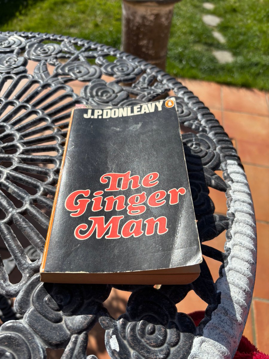 IanCallaway352's tweet photo. The 100th anniversary of the birth of #JPDonleavy has provided the perfect excuse for another read of #TheGingerMan. #Books #reading. https://t.co/i1xaNXlNmJ