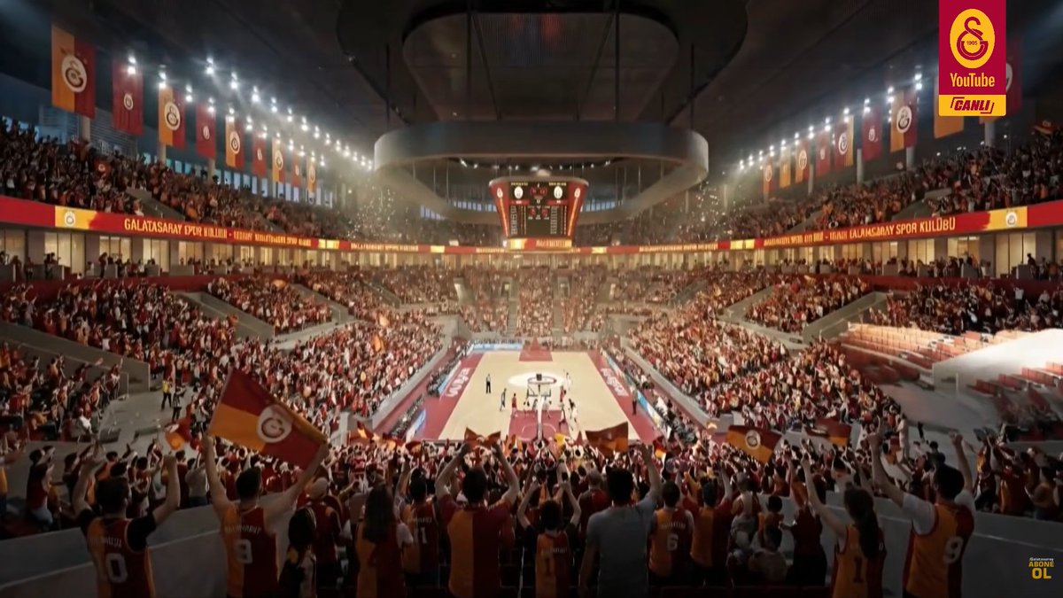 GsGazete's tweet photo. Aslantepe Vadisi’nde inşa edilecek basketbol salonunun ilk görüntüsü. https://t.co/OryumHzCUO
