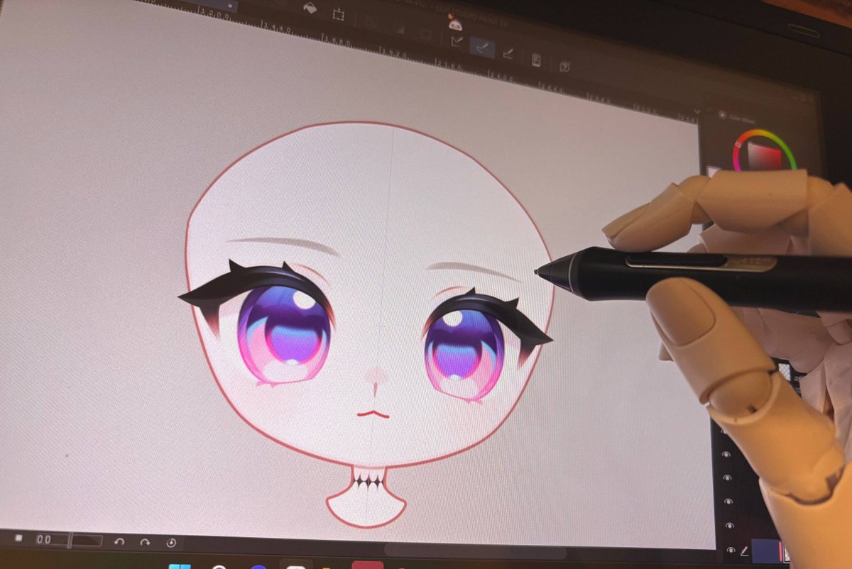 KUUUROCHKAKOKO's tweet photo. WIP new comm🐛🤍
#Vtuber #VtuberWIP #Live2D #Chibivtuber #Vtubermodel https://t.co/rUtuCYy48F