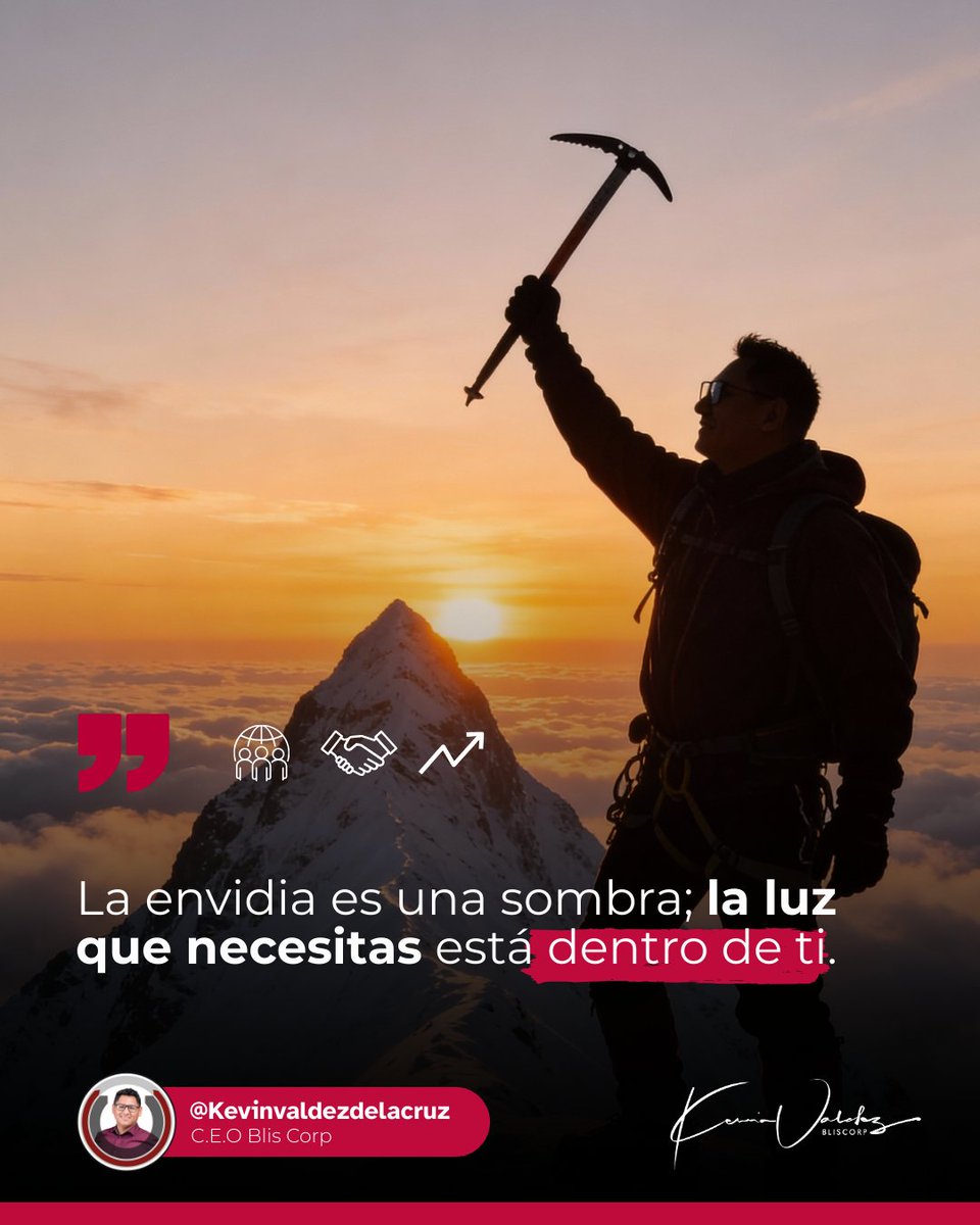 kevinVdlc's tweet image. 🌟 "La envidia es una sombra." 🌟 Pero, ¿sabías que la luz que buscas ya está en ti? 💡✨ No te dejes atrapar por comparaciones. ¡Brilla con tu propia luz! 🌈 #Autenticidad #CrecimientoPersonal #BrillaConTuLuz
