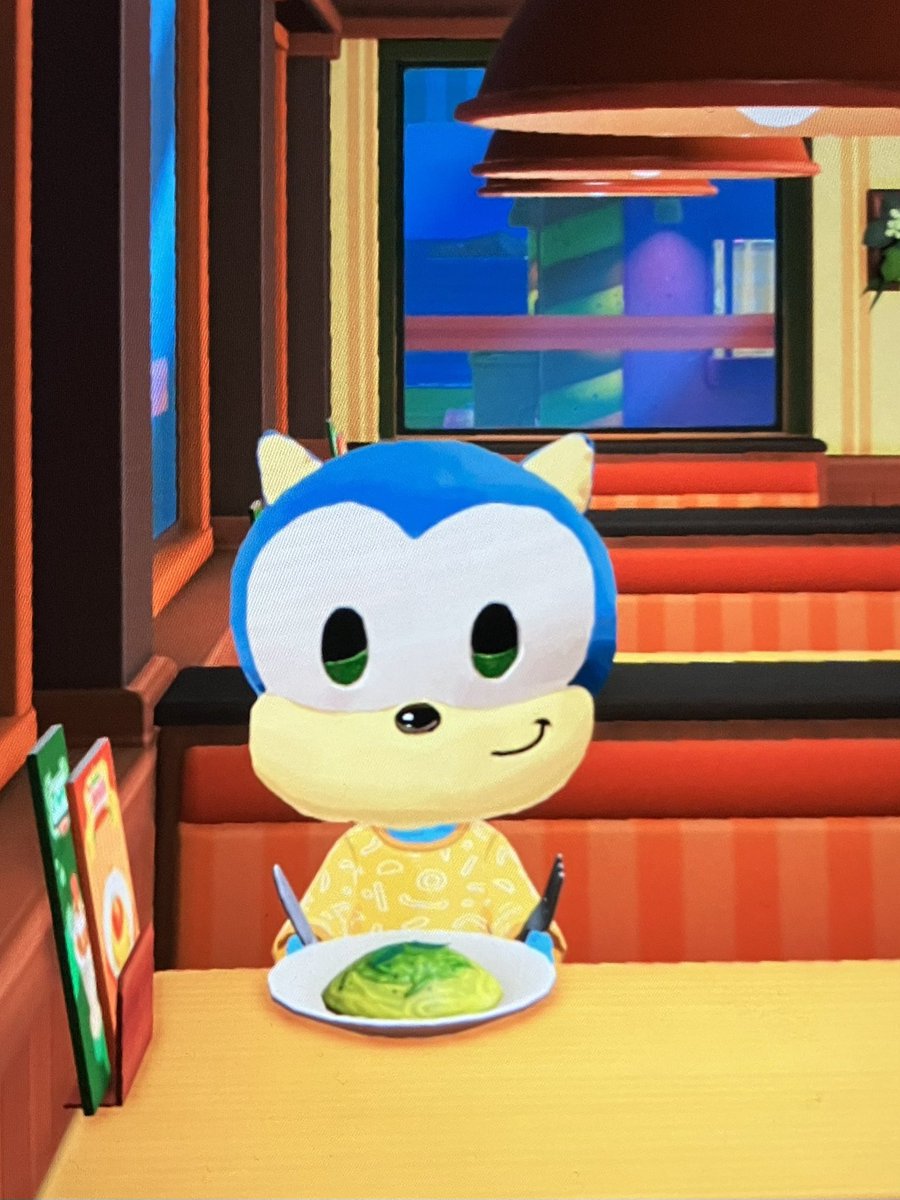 Tsukumo6094's tweet photo. トモコレでソニックのぬいぐるみを描きました。

 #tomodachilife #SonicTheHedgehog https://t.co/3veLVfZmWf