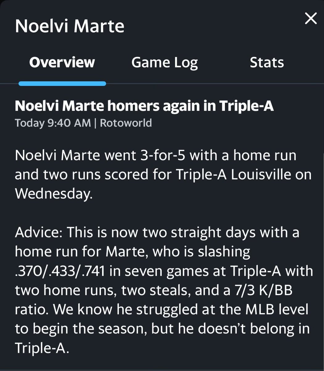 Reds in Four tweet media