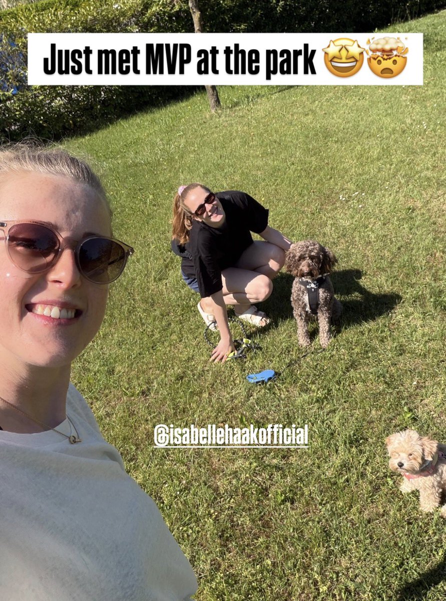 📲 | Isabelle Haak com o Louie, Teddi e Wolosz hoje. [23.04.26]

“Acabei de encontrar a MVP no parque 🤩🤯”

© asiawolosz14 via Instagram Story