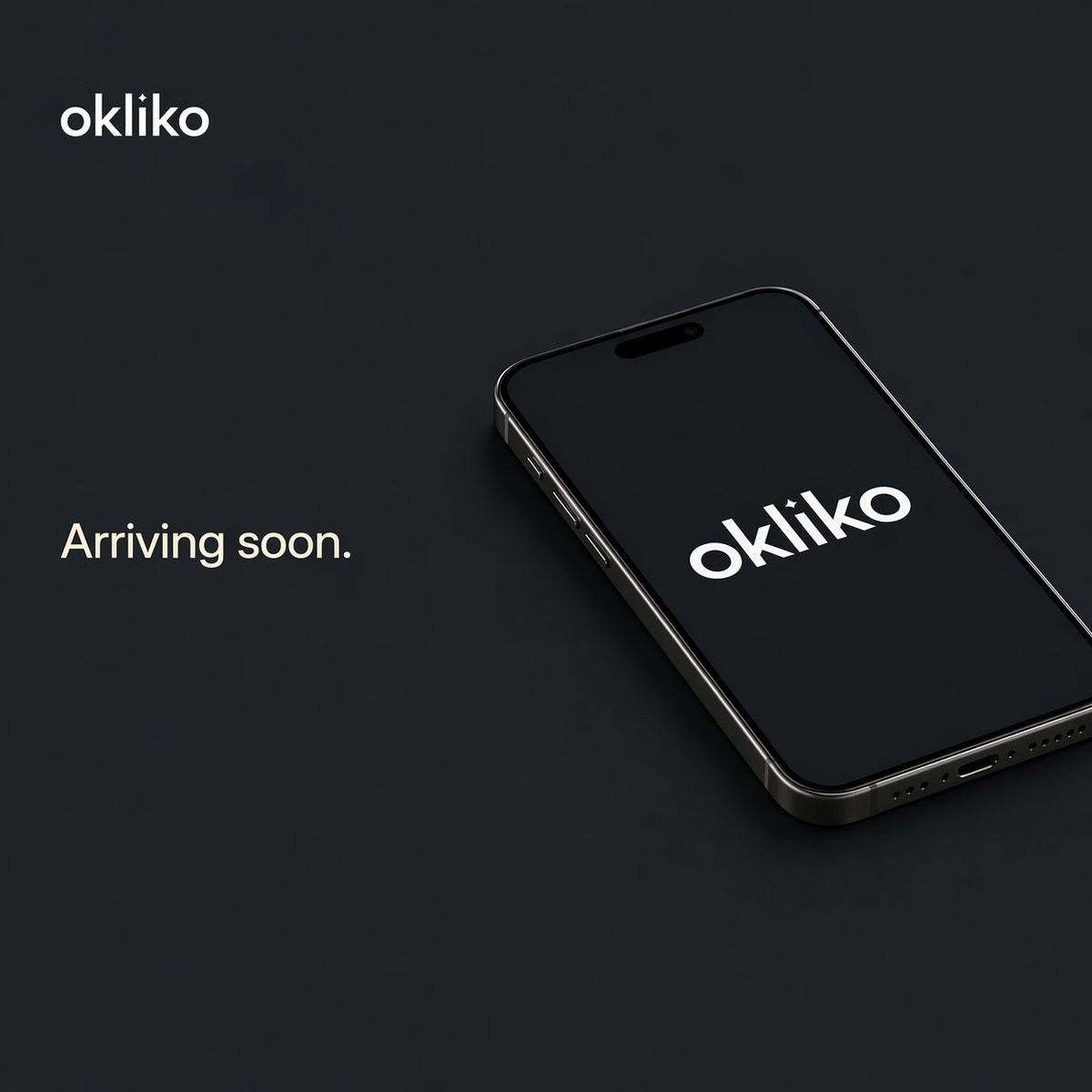 HeyOkliko's tweet image. Arriving soon.
To an app store near you.

#Okliko
 #ComingSoon
 #AppLaunch
 #NewApp
#AIConcierge