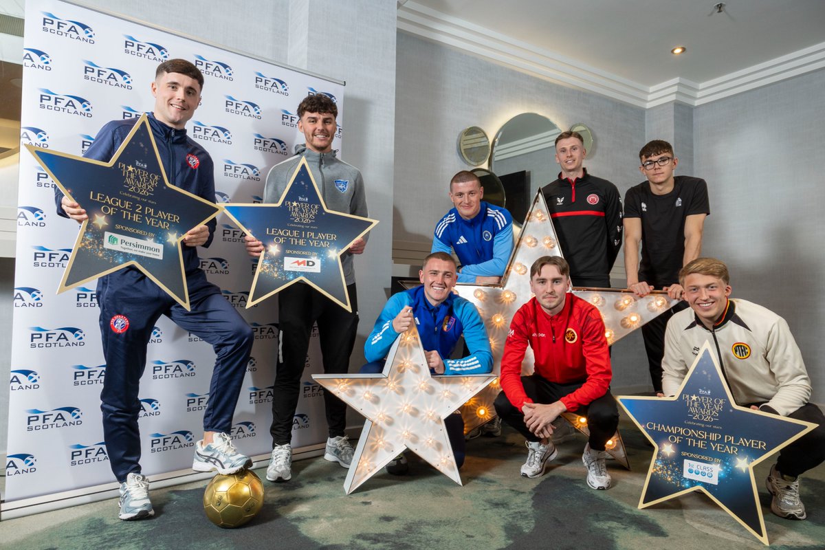 PFAScotland's tweet photo. Preparing for PFA Scotland Player of the Year Awards 2026 💫 https://t.co/VA48NEC9PE