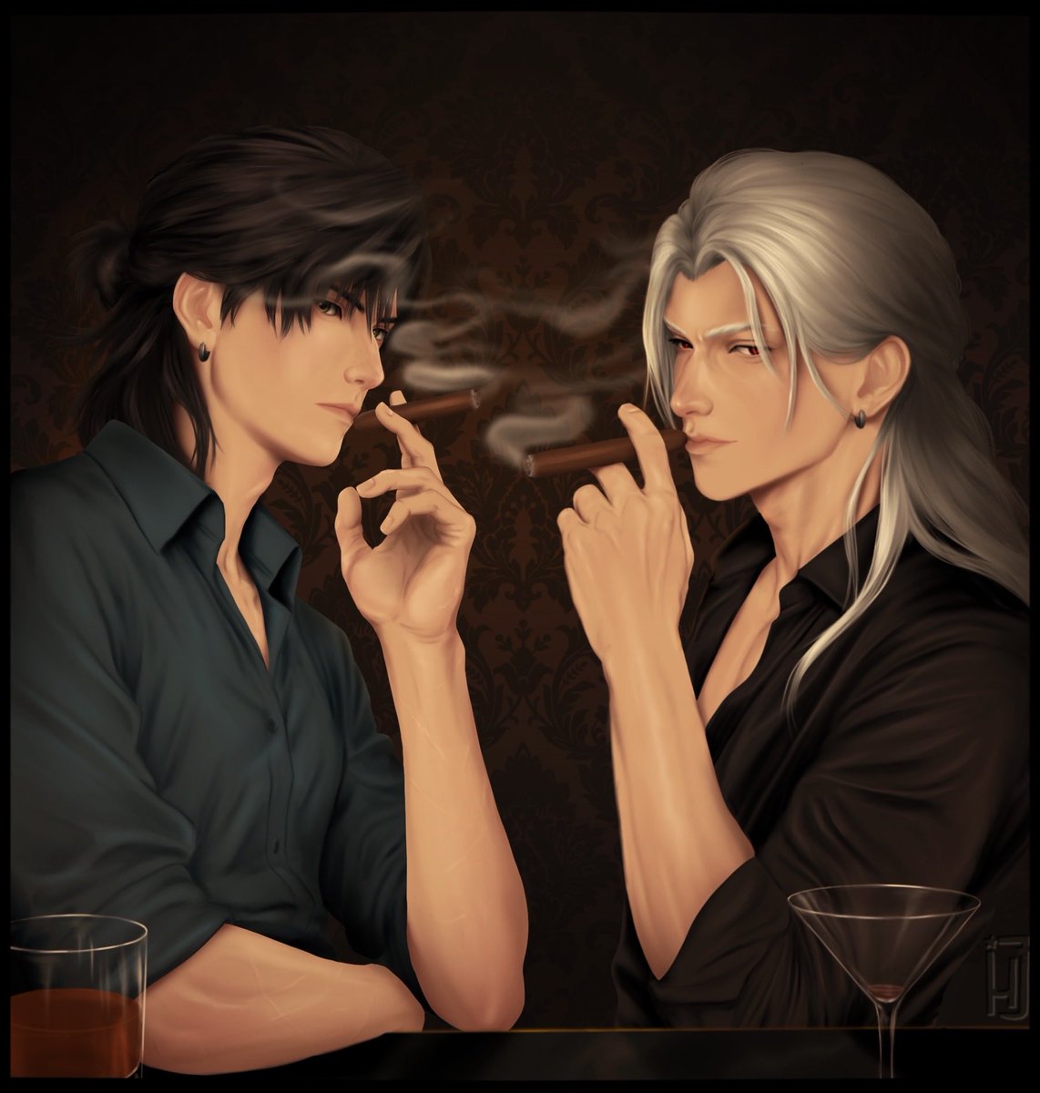 HalflingJakab's tweet image. #loveandeepspace #lads #zayne #sylus #snowcrow #ladsfanart #loveanddeepspacefanart