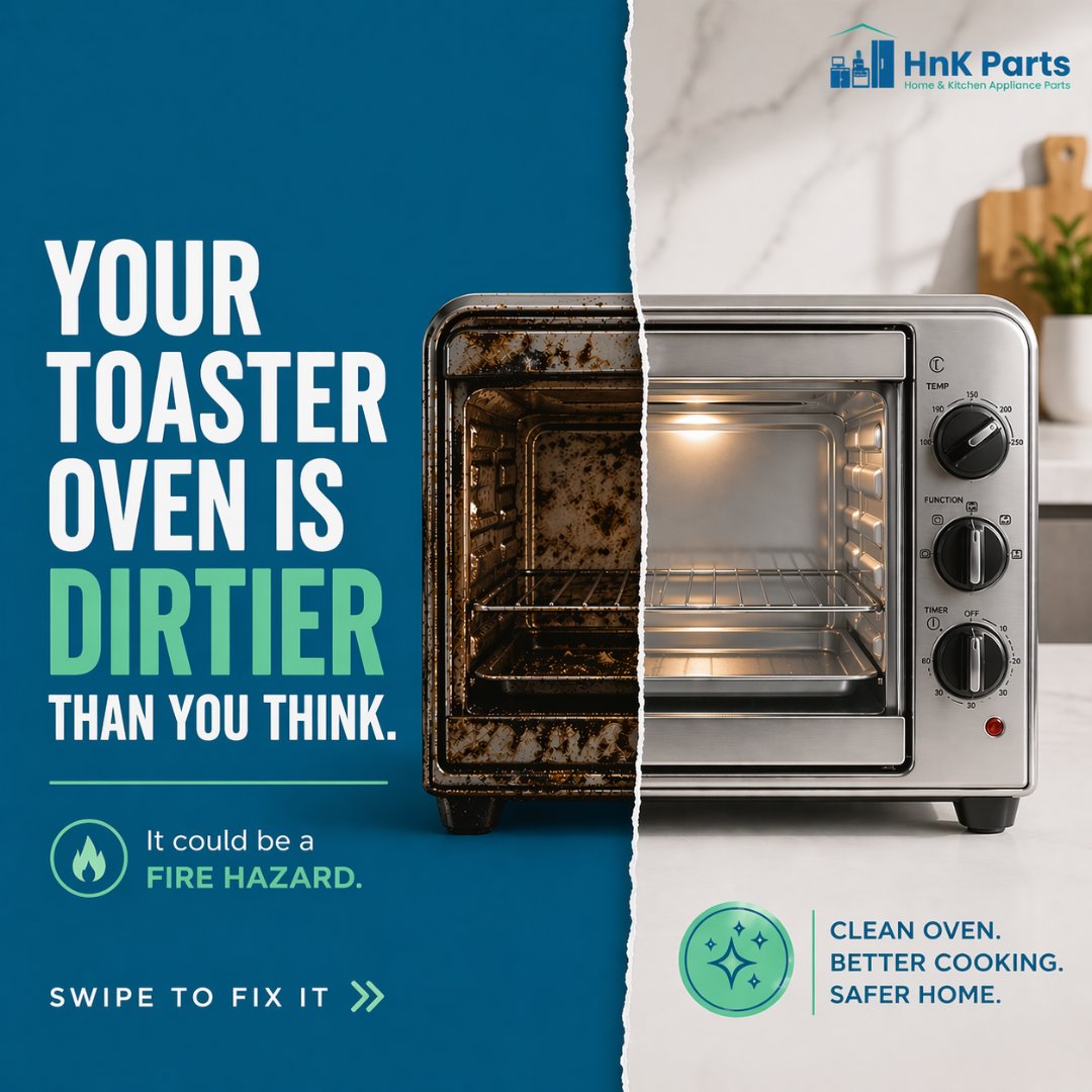 HnKParts's tweet image. Keep your toaster oven spotless and performing like new.

Discover simple cleaning tips &amp;amp; smart hacks on our blog.

Read more: postly.click/CAx

Shop quality oven parts at: postly.click/K4X

#ToasterOven #CleaningTips #HnKParts #KitchenHacks #HomeAppliancePartsUSA