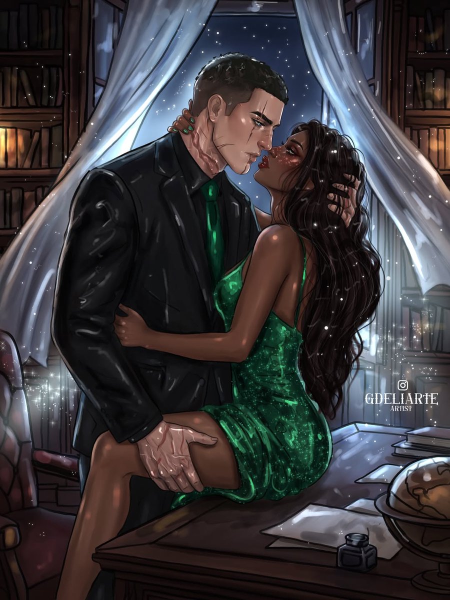 this fanart of Vuk Markovic and Ayana Kidane is one the most beautiful arts i've ever seen 💚