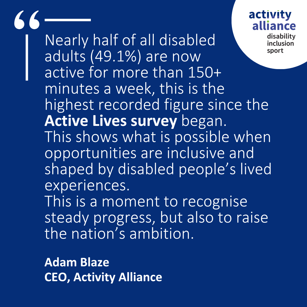Activity Alliance tweet media