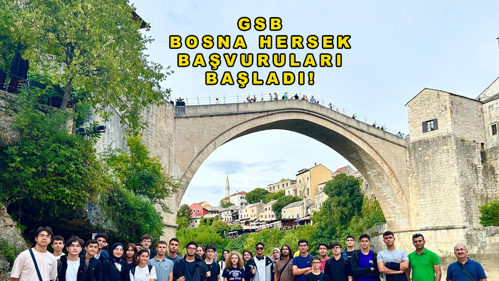 GSB 20 kişiyi ücretsiz Bosna Hersek’e götürecek. Proje kapsamında ulaşım, konaklama ve program kapsamındaki tüm giderler Bakanlık tarafından karşılanacak.

Başvuru detayları için tıklayın:

egeetkinlik.com/blog/gezi/gsb-…