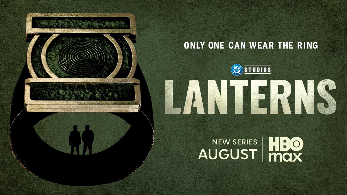 hbomax's tweet image. Only one can wear the ring. #Lanterns is coming this August.