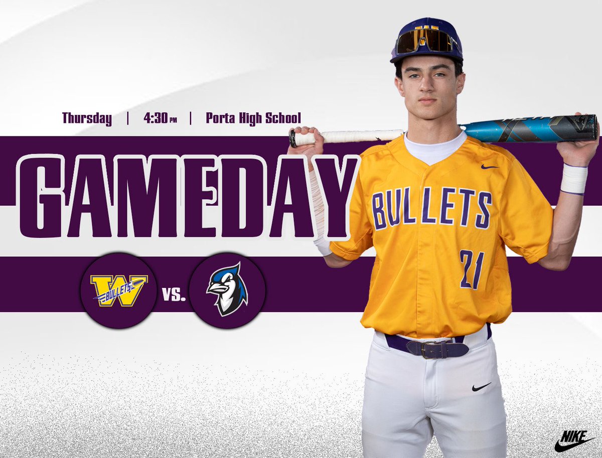 wcusd15sports's tweet image. #GameDay as both the Bullets Baseball and Softball Teams hit the road to @PORTABLUEJAYS this afternoon to take on the Bluejays in an @sangamoconf matchup this afternoon 

#bulletpride #earnednotgiven