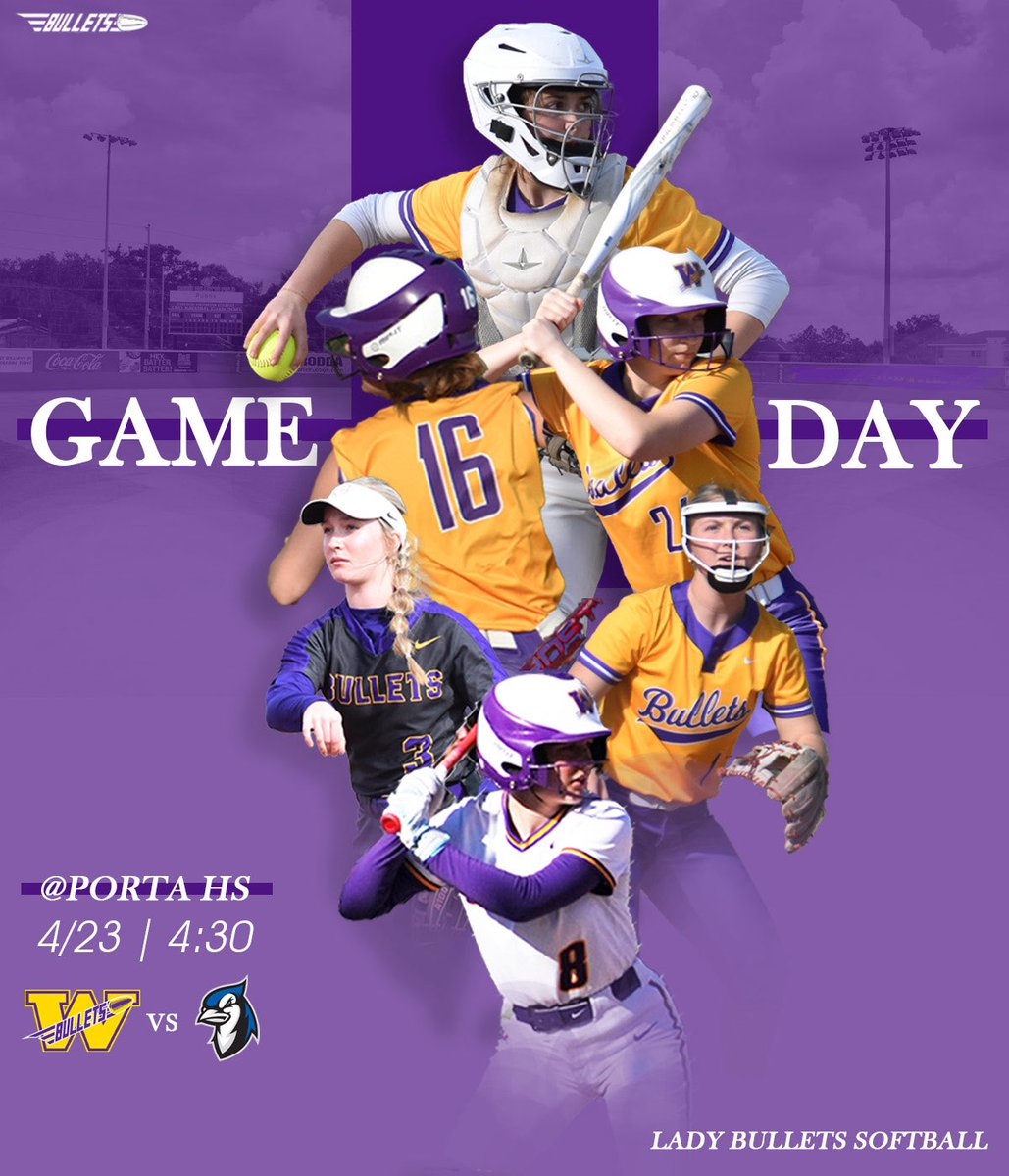 wcusd15sports's tweet image. #GameDay as both the Bullets Baseball and Softball Teams hit the road to @PORTABLUEJAYS this afternoon to take on the Bluejays in an @sangamoconf matchup this afternoon 

#bulletpride #earnednotgiven