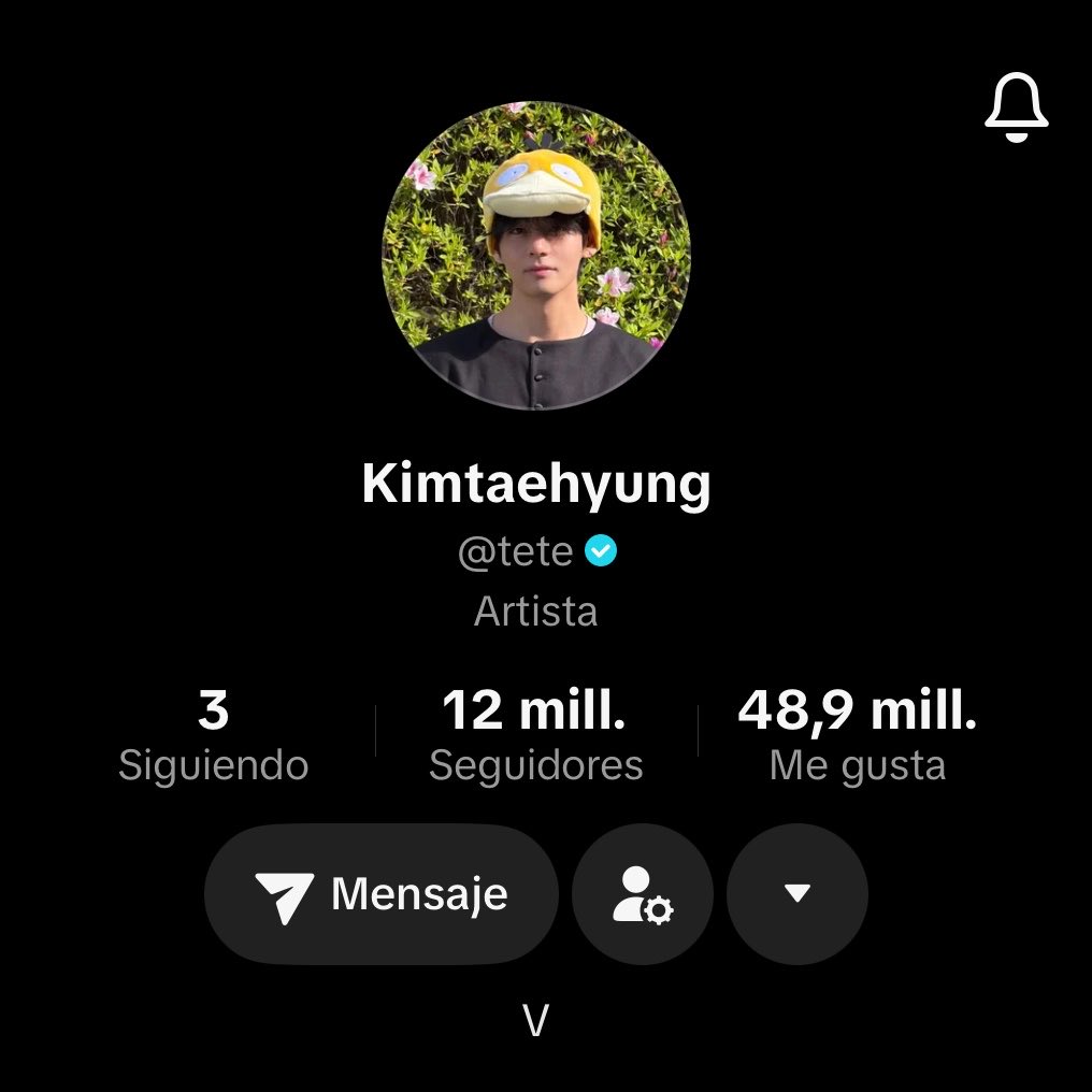 btschartsxdaily's tweet image. 📊| #V has surpassed 12 MILLION followers on TikTok! 

— The fastest kpop male idol to reach this milestone!
tiktok.com/@tete?_r=1&amp;amp;_t=…
CONGRATULATIONS V