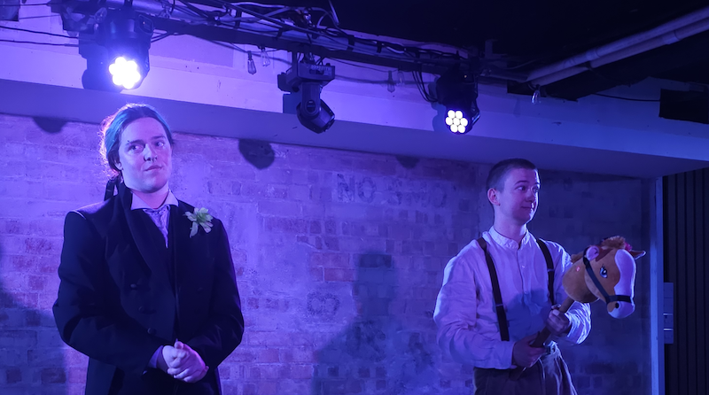 TheReviewsHub's tweet image. #THEATRE #REVIEW The Homosexual’s Guide to the Galaxy @theglitch_se1 'more underpowered than it either is or deserves to be. The germ of the idea is great and fun, but it needs much more content within' ⭐️⭐️⭐️ thereviewshub.com/the-homosexual… #London