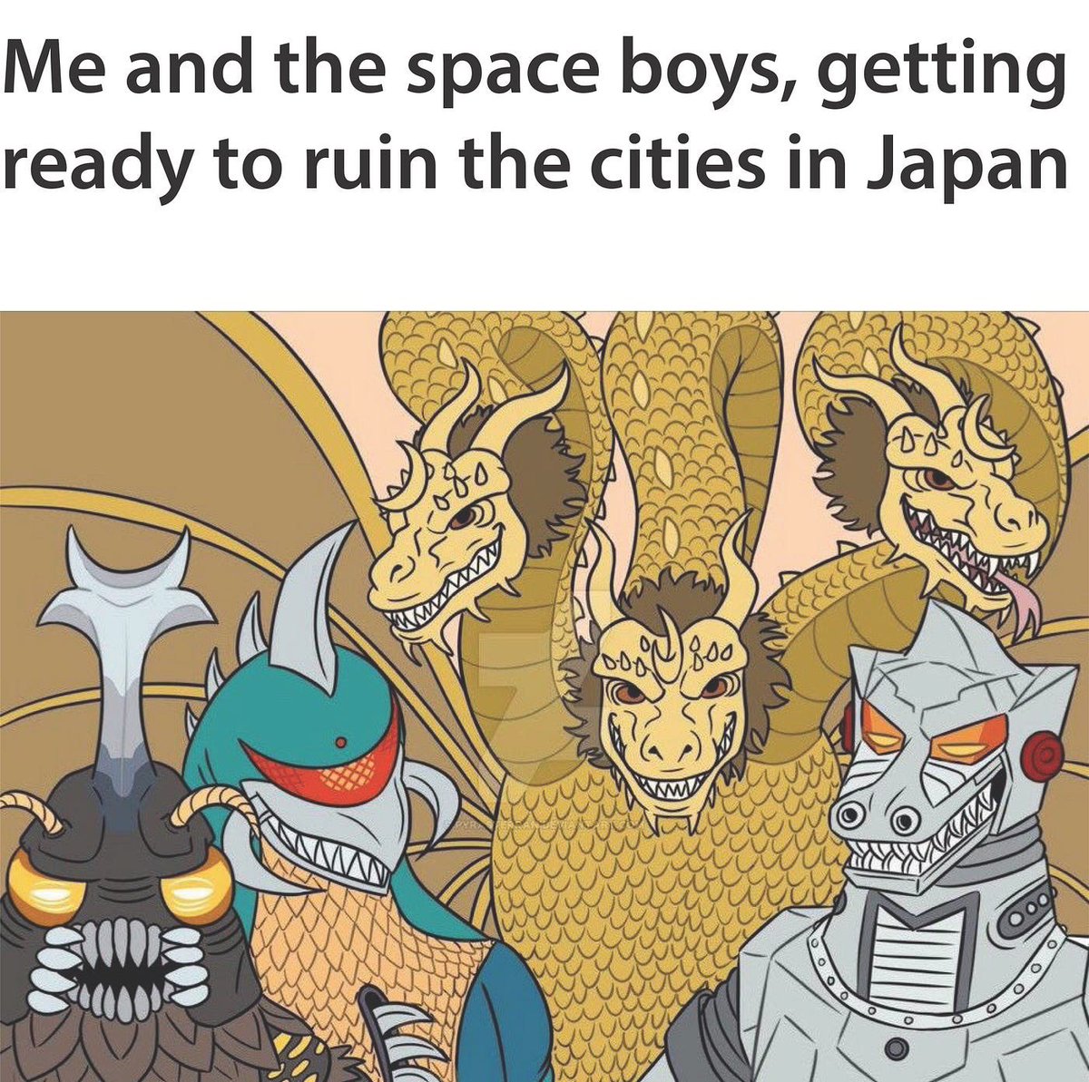 Mr_goji54's tweet photo. Good morning kaiju lovers https://t.co/i85xRjI2gF