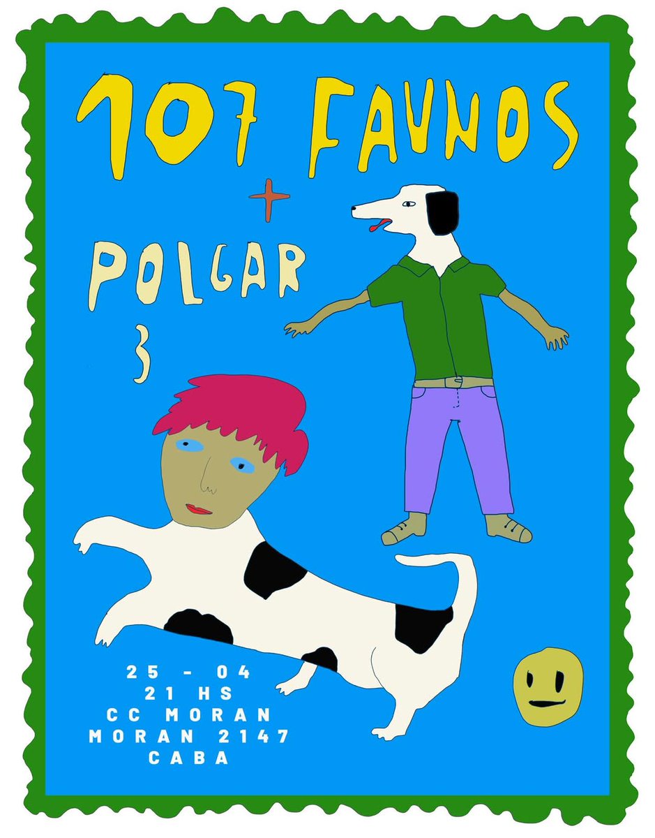 LaptraDiscos's tweet photo. El primer otoño: el sábado 25 de abril @107Faunos  vuelven a presentarse en CABA. La banda se encuentra repasando canciones de todos sus discos, en sintonía con los festejos por sus 20 años de carrera, y adelantando pistas de lo que será su octavo álbum. 
https://t.co/KzJs1HVAEx https://t.co/c36oJFd2OY