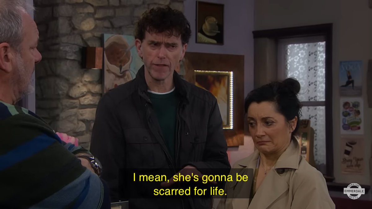 foreshadowing for more ptsd for charity?…😔😔