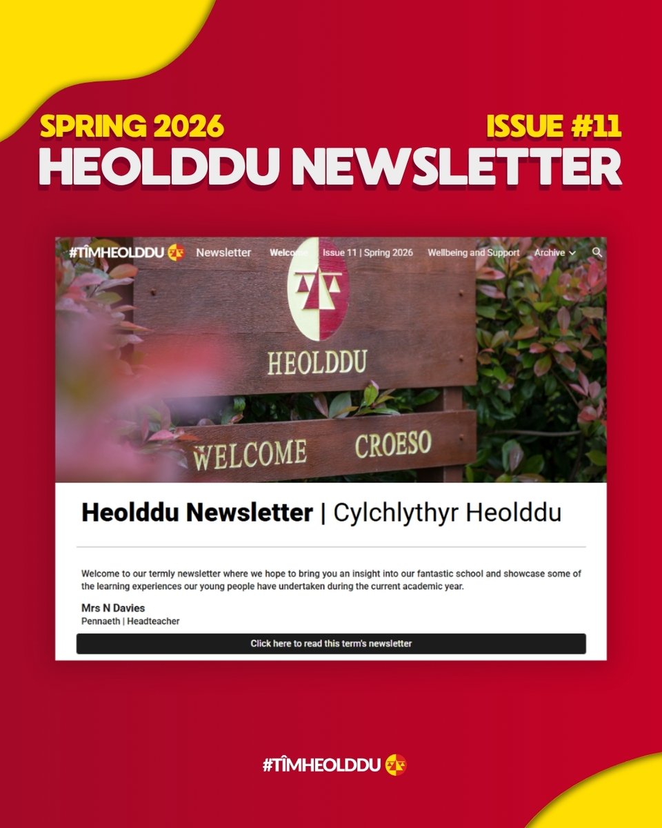 Heolddu Comprehensive School tweet media