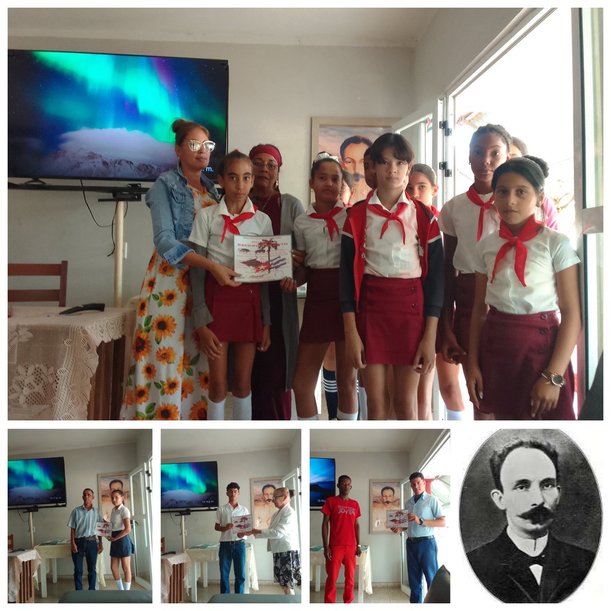 #PorCamagüeyTodo
#CubaMined
#MartiVive
En el Seminario Municipal del movimiento juvenil Martiano,se estimularon a los educandos que tuvieron una destacada participación