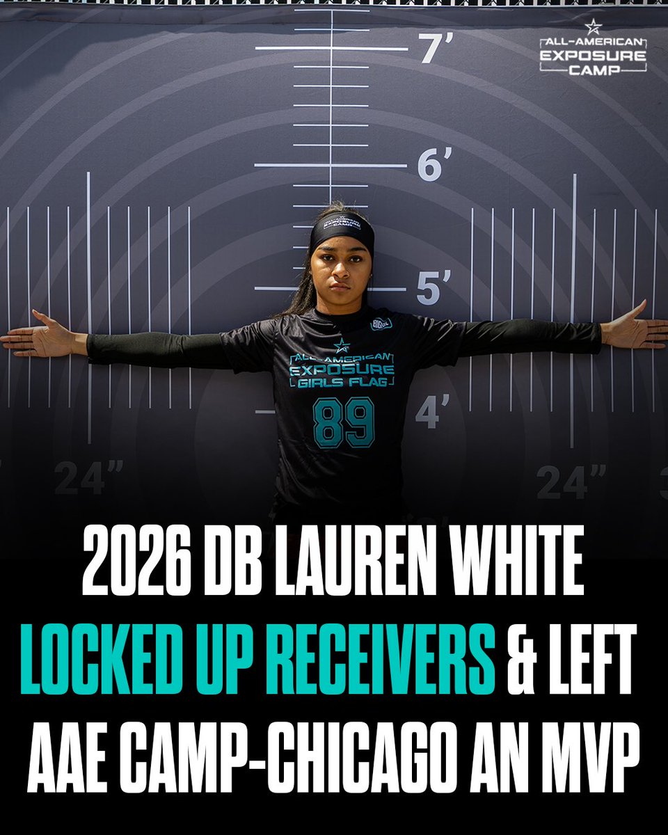 aaegirlsflag's tweet photo. 2026 DB Lauren White was on demon time in Chicago 💨 

#AAECamp 
#AAEChicago 
#WhereFemalesDominate https://t.co/89GcYrBfsB