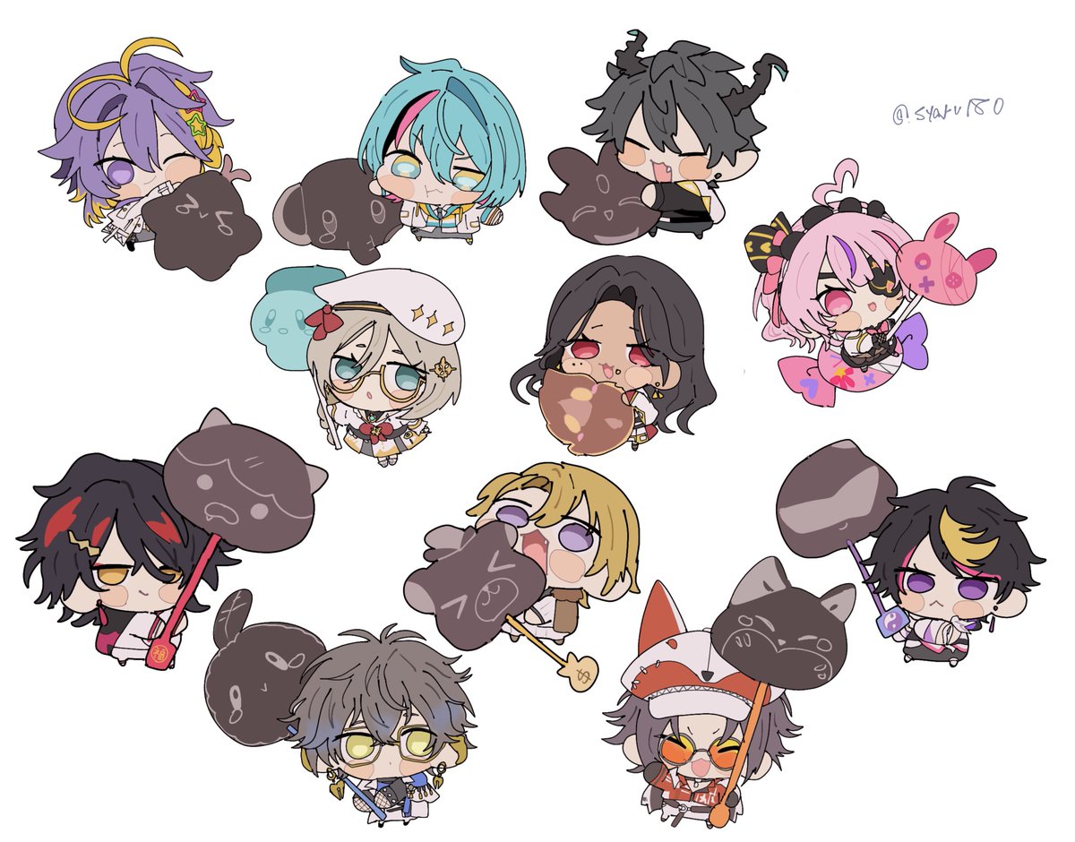 syaru180's tweet photo. 🍫🍬🍭🌈 https://t.co/G5Y2d7QAf9