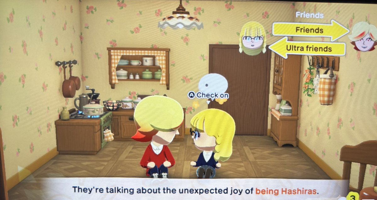Ayaka and Ritsuka became besties and moved in together. I was so shocked to see Ayaka invited Richard to their dorm when Ritsuka was out with Hakunon. That’s cute. 😳