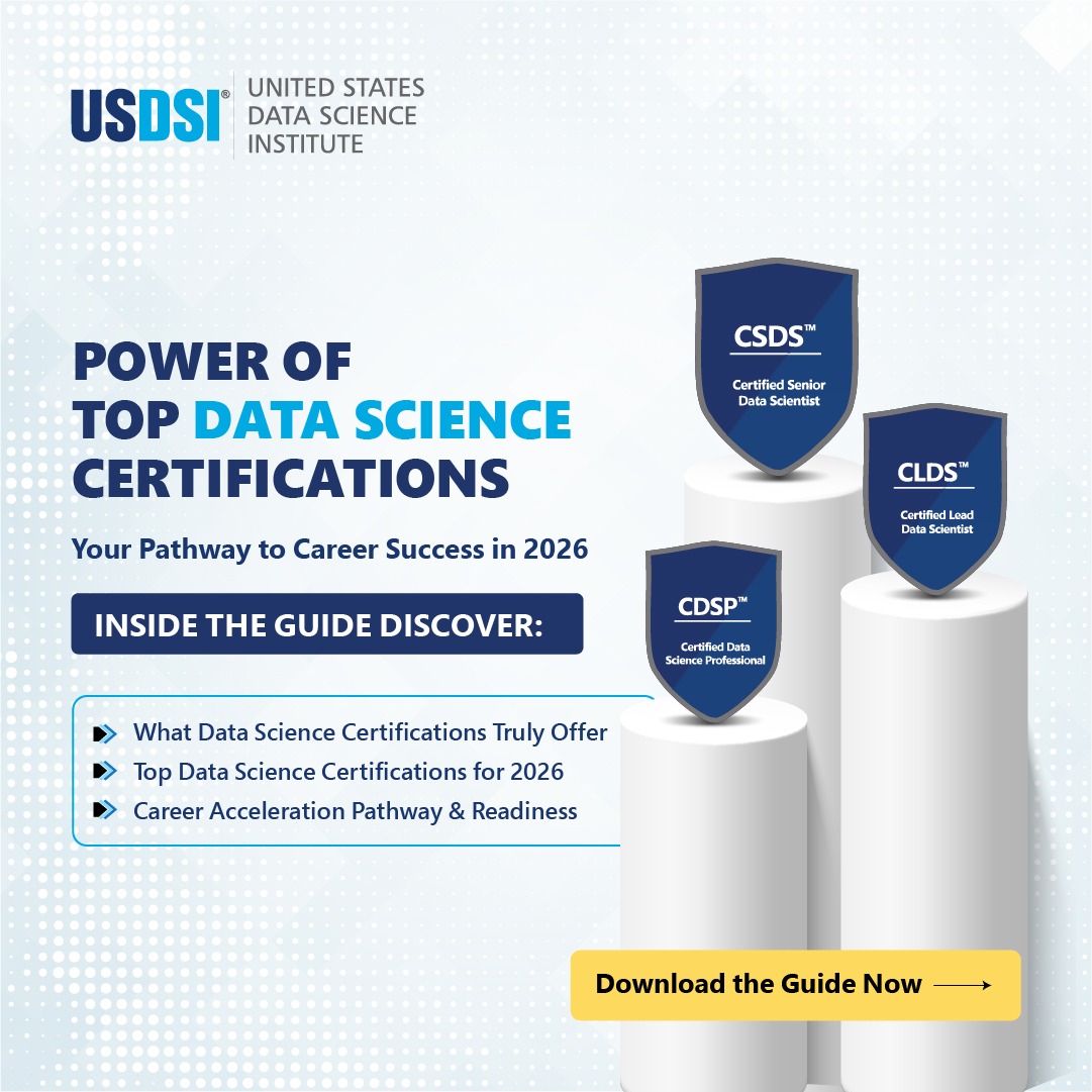 US_DSI's tweet photo. Validate  your expertise, gain practical skills, and unlock high-impact job  roles. Discover globally recognized data science certifications and  future-proof your career in data driven world. Download the guide now https://t.co/x8pmouvN1V 

#DataScienceCertification https://t.co/F4udnNvw6E