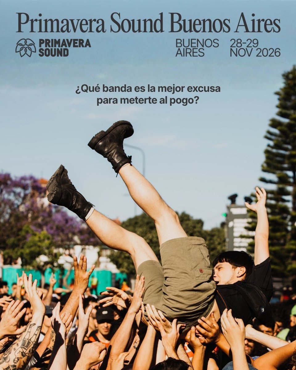 Primavera Sound Buenos Aires tweet media
