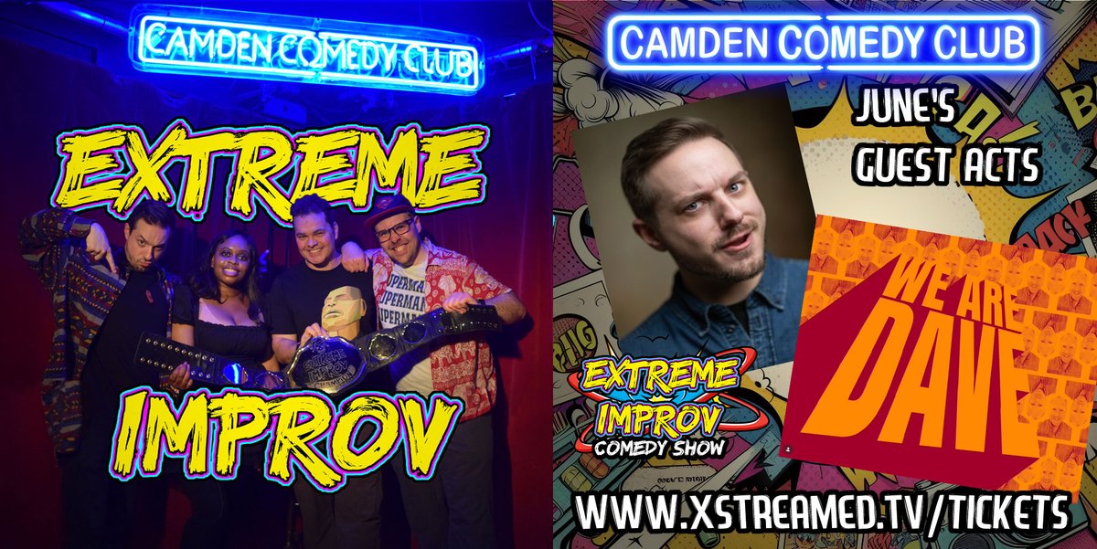Extreme Improv XStreamed Comedy Show tweet media