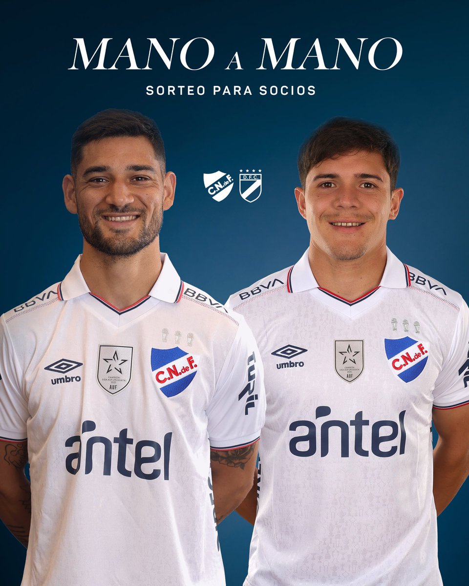 Nacional's tweet photo. 🍀 𝙎𝙊𝙍𝙏𝙀𝙊 

👉🏻 Participá del #ManoAMano exclusivo para socios con Emiliano Ancheta y Pavel Núñez en la previa del partido 🆚 Danubio

Para participar:  
✅ Reposteá esta publicación
✅ Comentá tu número de socio y arrobá a 2 Bolsos

ℹ️ Sortearemos 2 socios + 1 acompañante c/u