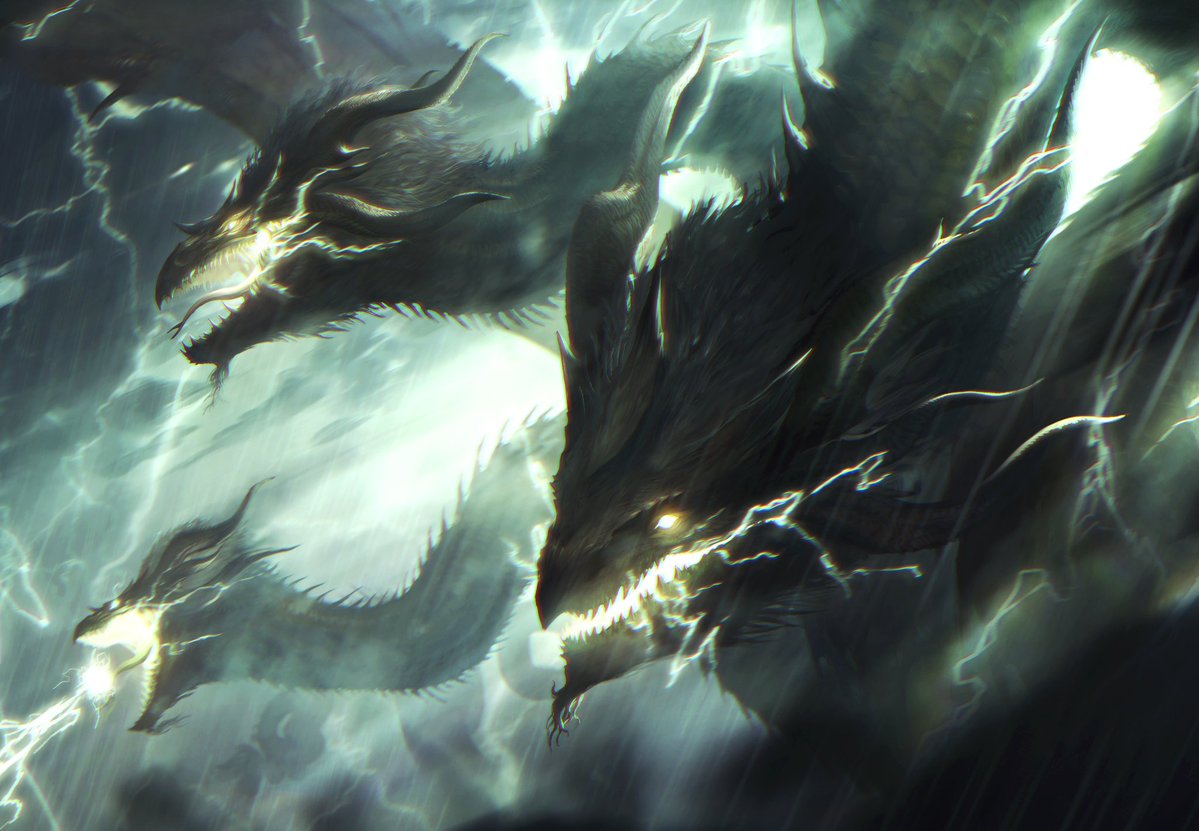 YAZIRI_art's tweet image. #ドラゴンの日
#過去作品