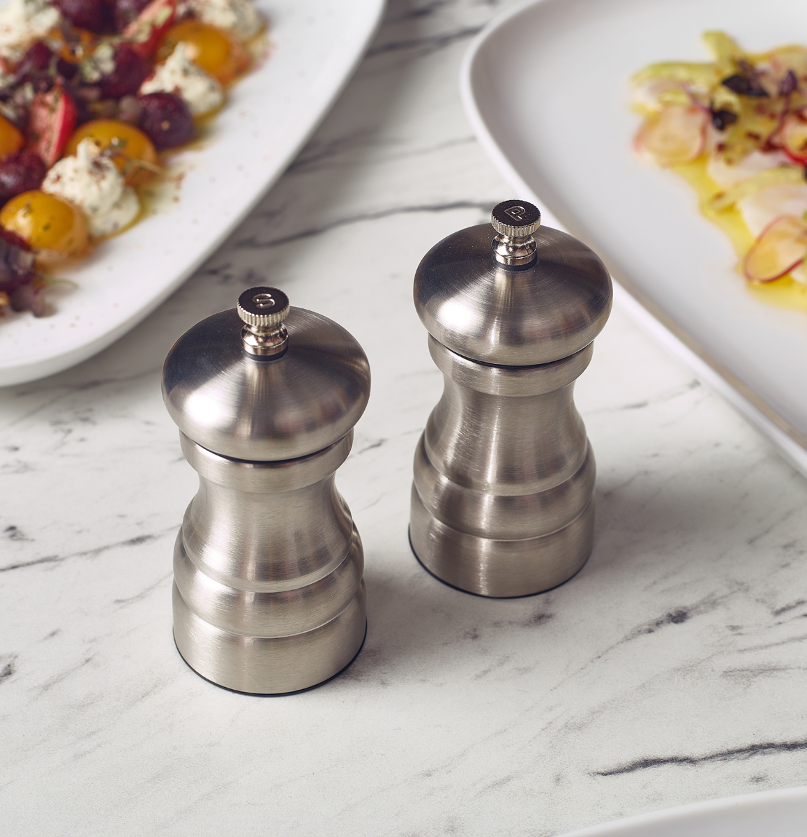 NevillesNews's tweet image. ✨ Discover our new Premium Salt &amp;amp; Pepper Grinders!
 
 Elevate your tabletop with our stylish Camden, Stainless Steel, and new Inverted Grinders—designed for elegance, durability, and practicality.
 
 Explore the full range:
 obi41.nl/2p8uv65u
 
 #stainlesssteel #grinders