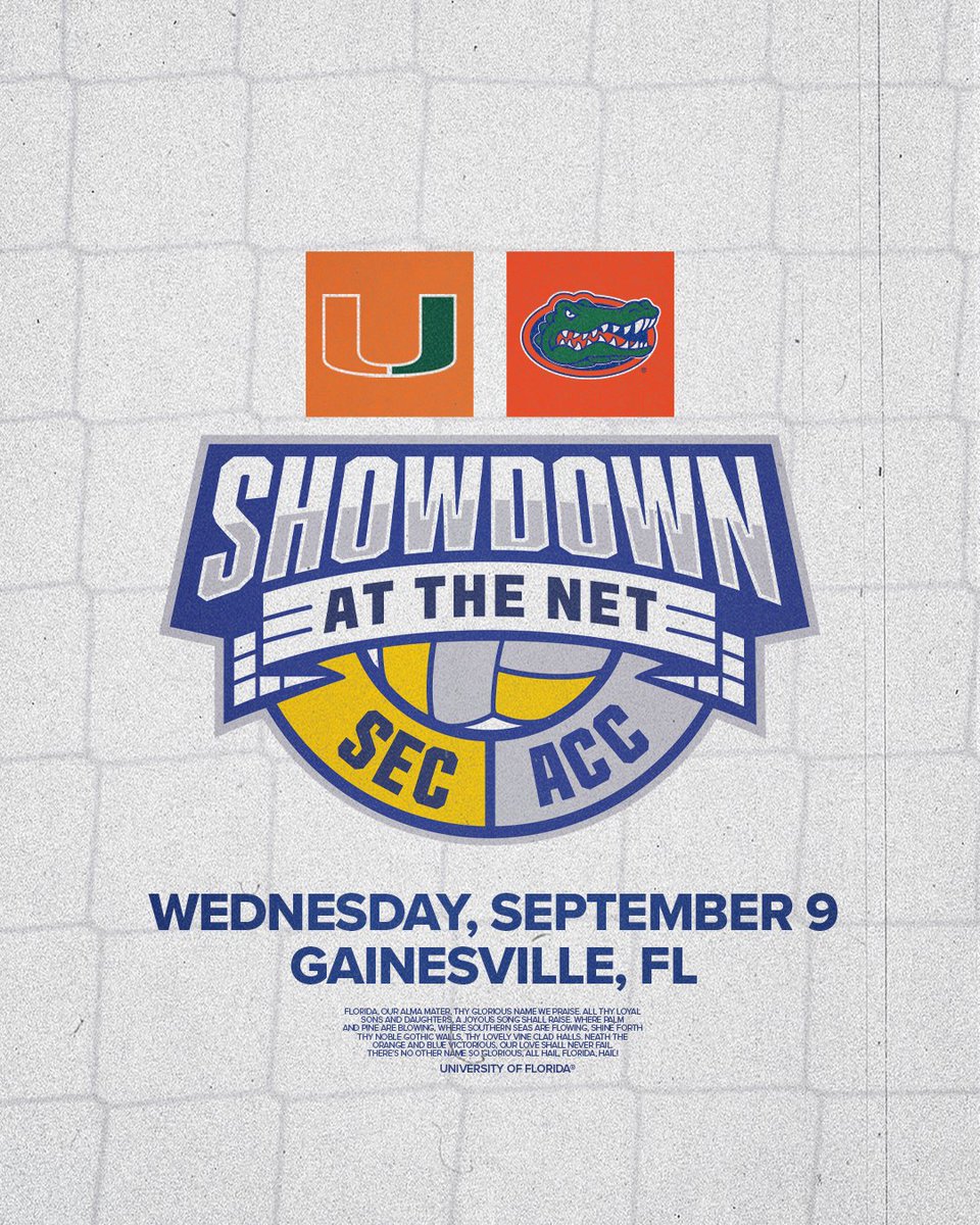 Gators Volleyball tweet media