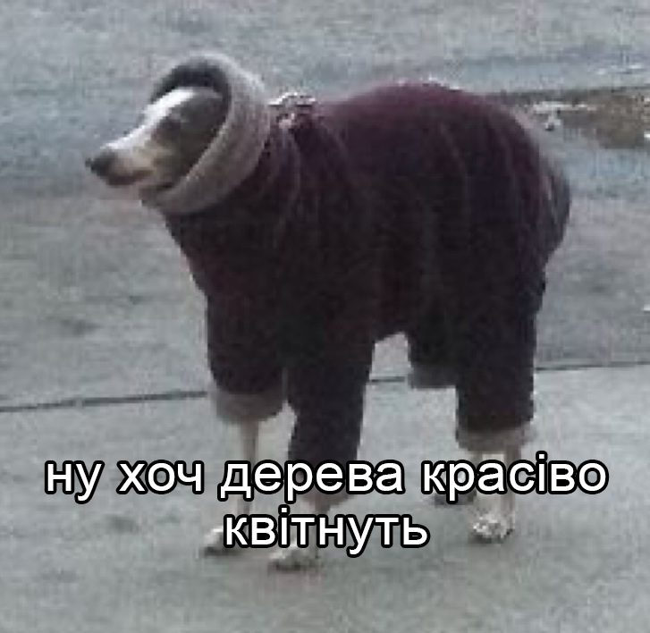 Квітень відчувається так