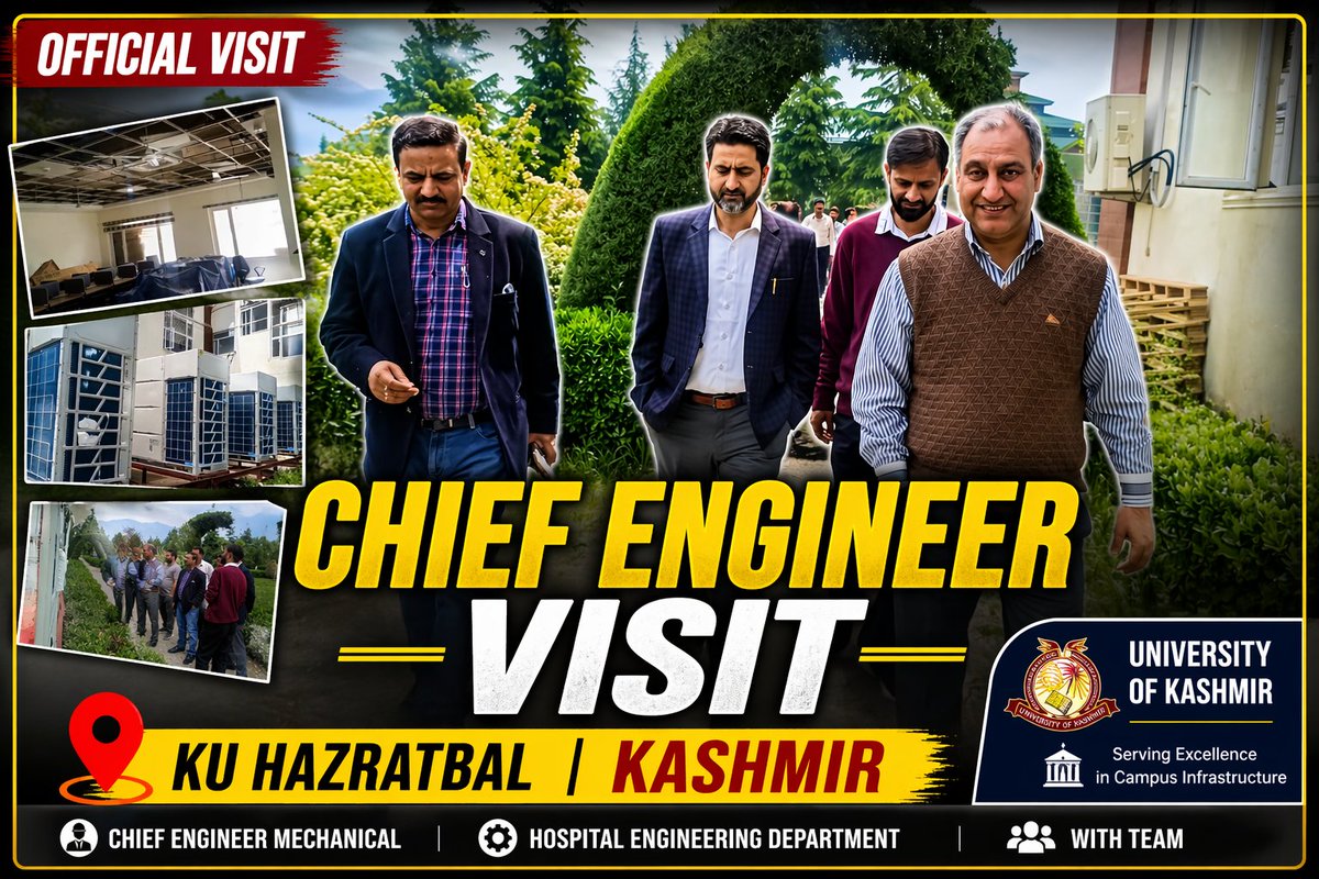 MECHANICAL & HOSPITAL ENGINEERING DEPARTMENT KMR tweet media