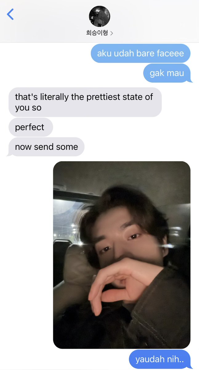 prettiest boy in the whole world, he said.

a heejake canon few twt au