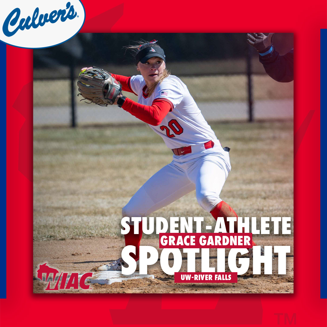 wiacsports's tweet image. #WIACSB #WIACTF | @UWRFFalcons Grace Gardner 🥎🍕🦆 (bit.ly/4tsIw0J) and Michael Sieber 🎽🌮🐶 (bit.ly/3OL2ZP8) are this week’s Student-Athlete Spotlights (pres. by Culver’s)

#ExcellenceInAction
#d3sb
#d3tf