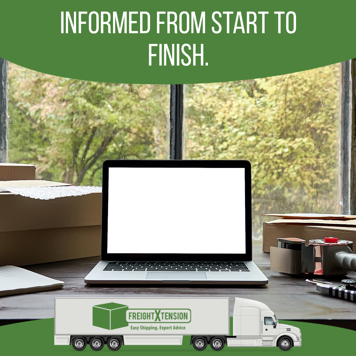 freightxtension's tweet image. Take control of your logistics.

With real-time tracking and easy shipment management, FreightXtension keeps you informed from start to finish.

Get started today at freightxtension.com

#FreightXtension #FreightTracking #SmartLogistics